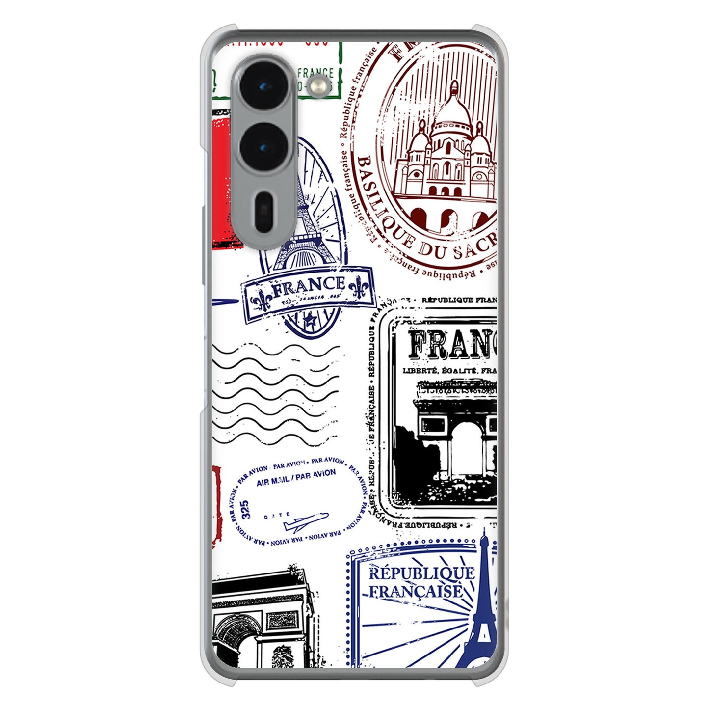 arrows We2 Plus F-51E docomo LOVE フランス ハードケース 背面印刷