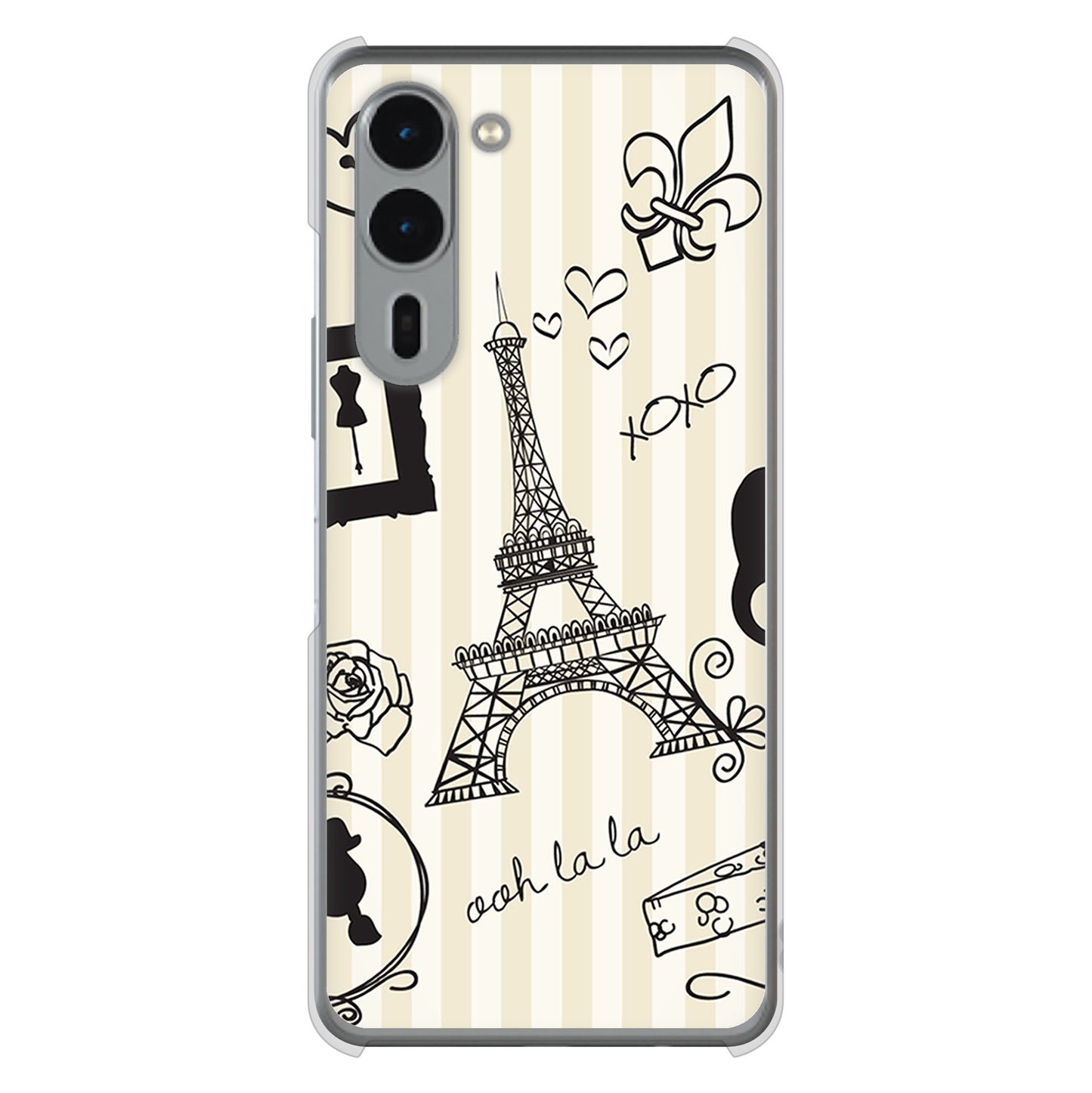 arrows We2 Plus F-51E docomo LOVE フランス ハードケース 背面印刷