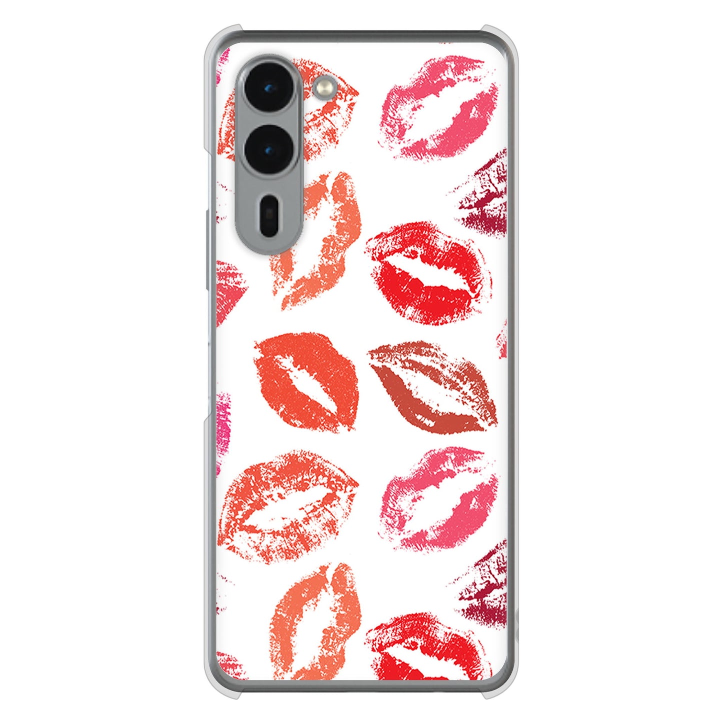 arrows We2 Plus F-51E docomo 734 キスkissキス ハードケース 背面印刷