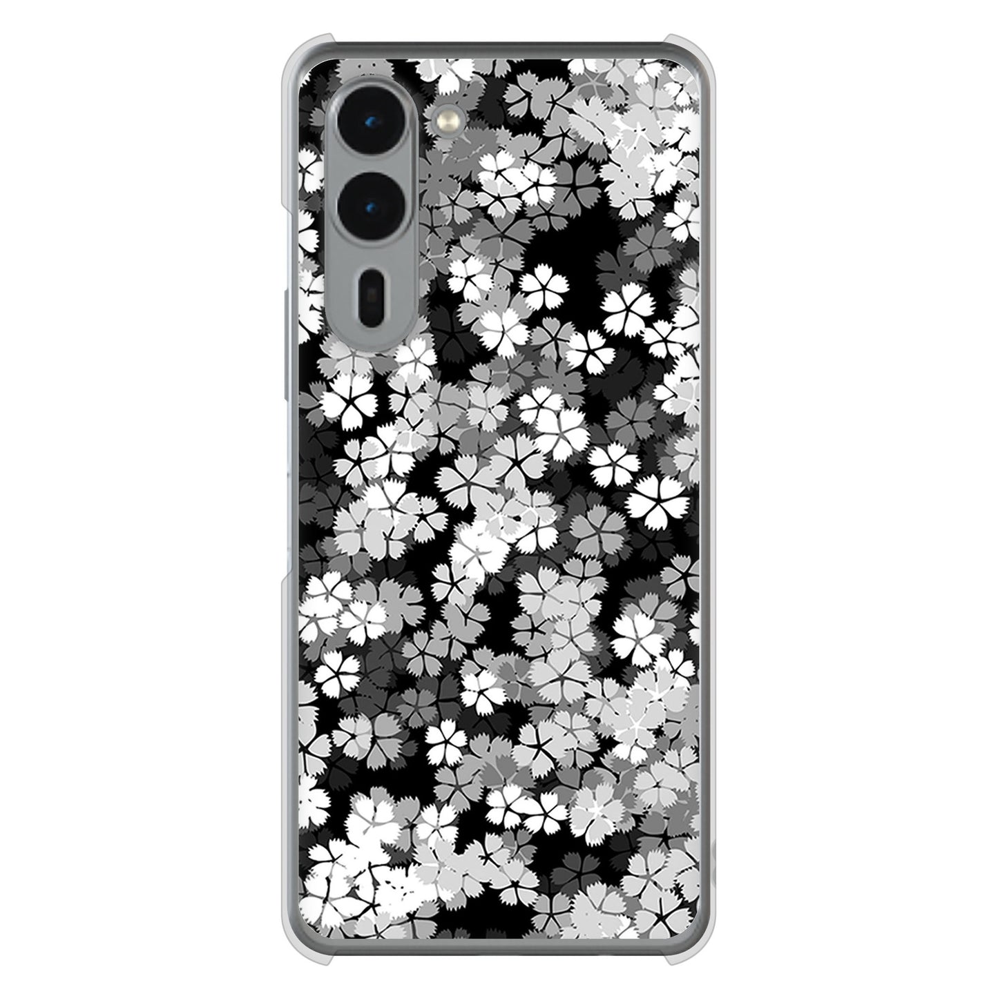 arrows We2 Plus F-51E docomo 1332 夜桜 ハードケース 背面印刷