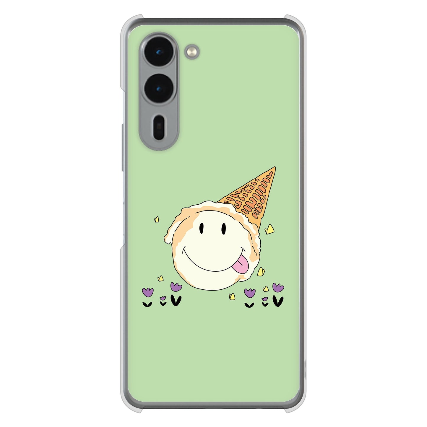 arrows We2 Plus F-51E docomo スイーツイラスト ハードケース 背面印刷