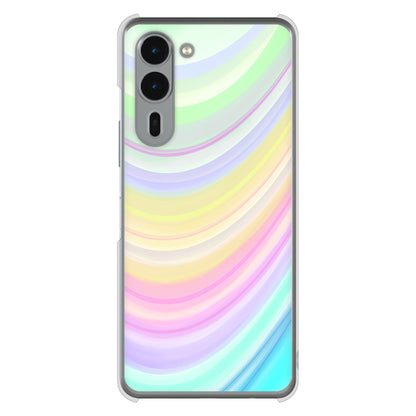 arrows We2 Plus F-51E docomo レインボー ハードケース 背面印刷
