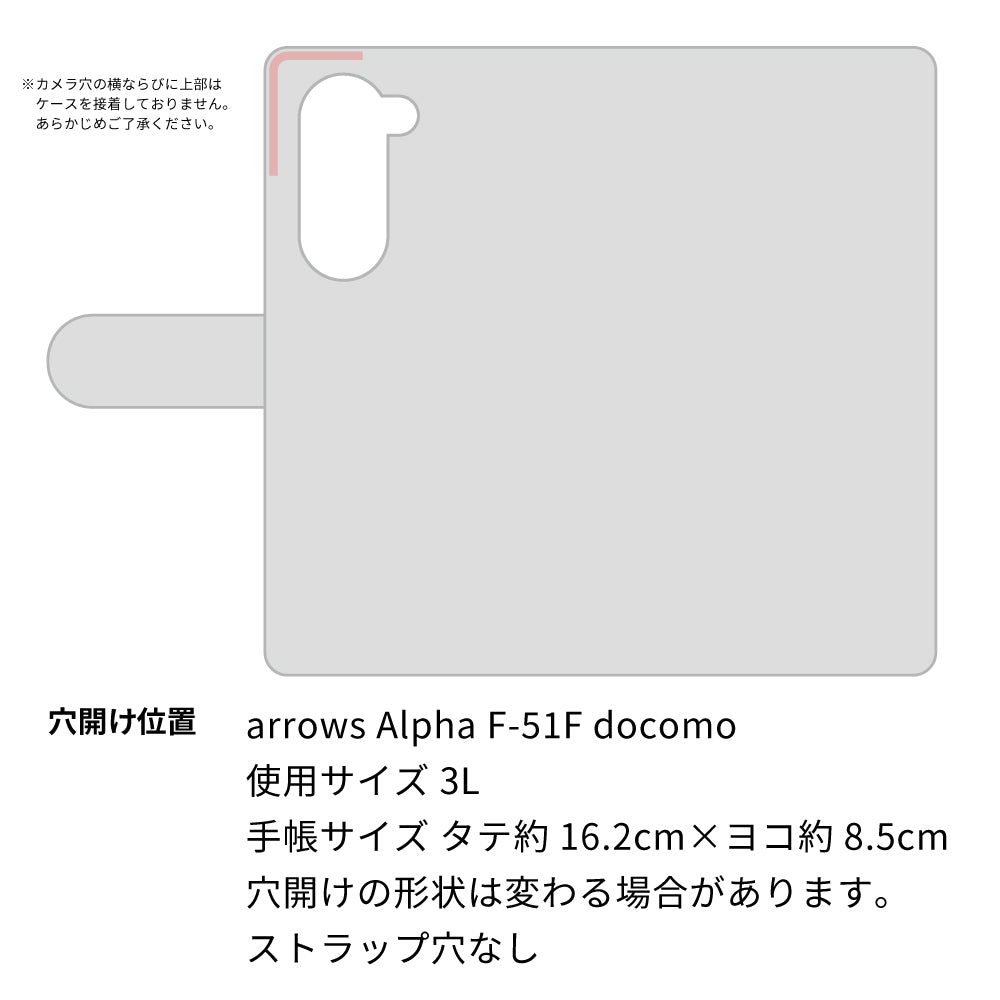 arrows Alpha F-51F docomo イタリアンレザー 手帳型ケース（本革・KOALA） 耐衝撃