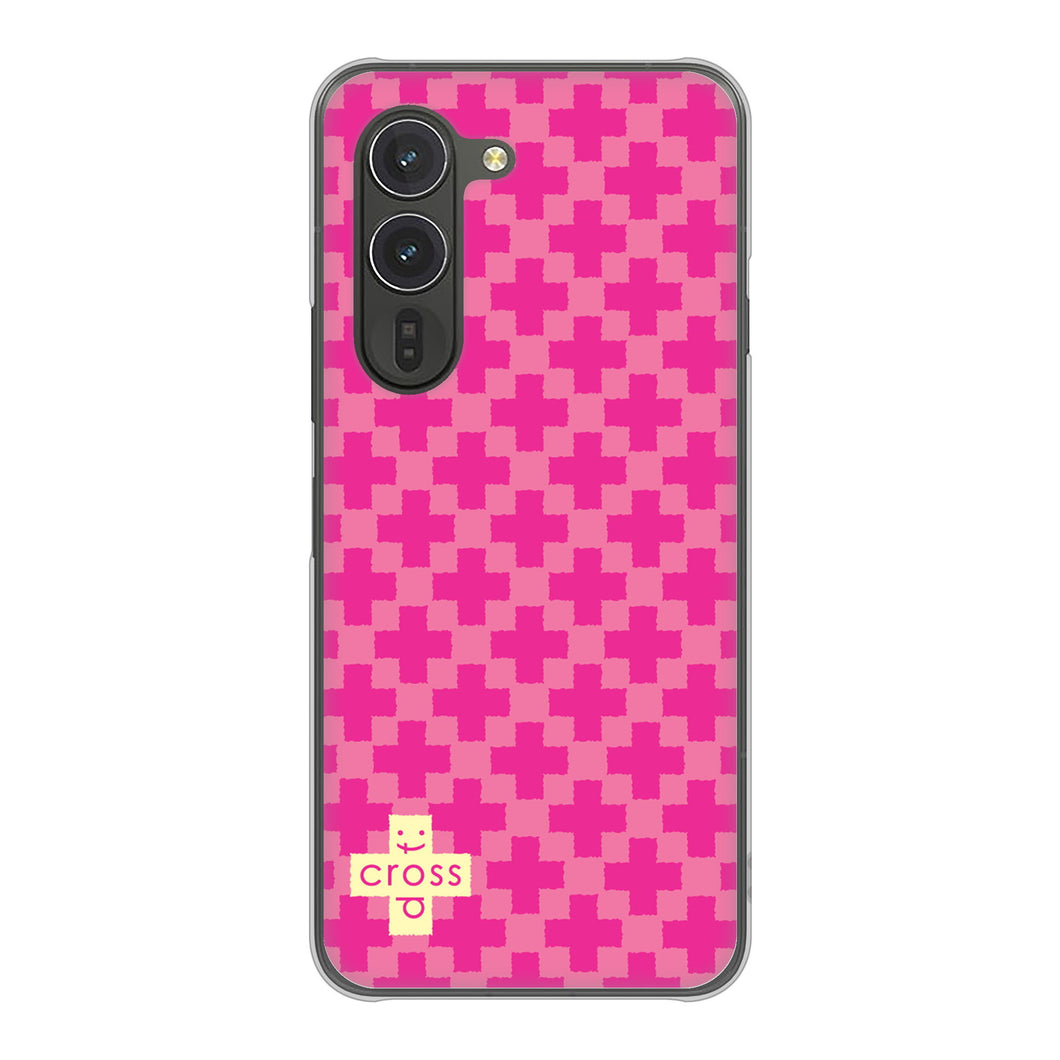 arrows Alpha F-51F docomo 高画質仕上げ 背面印刷 ハードケースクロスドット