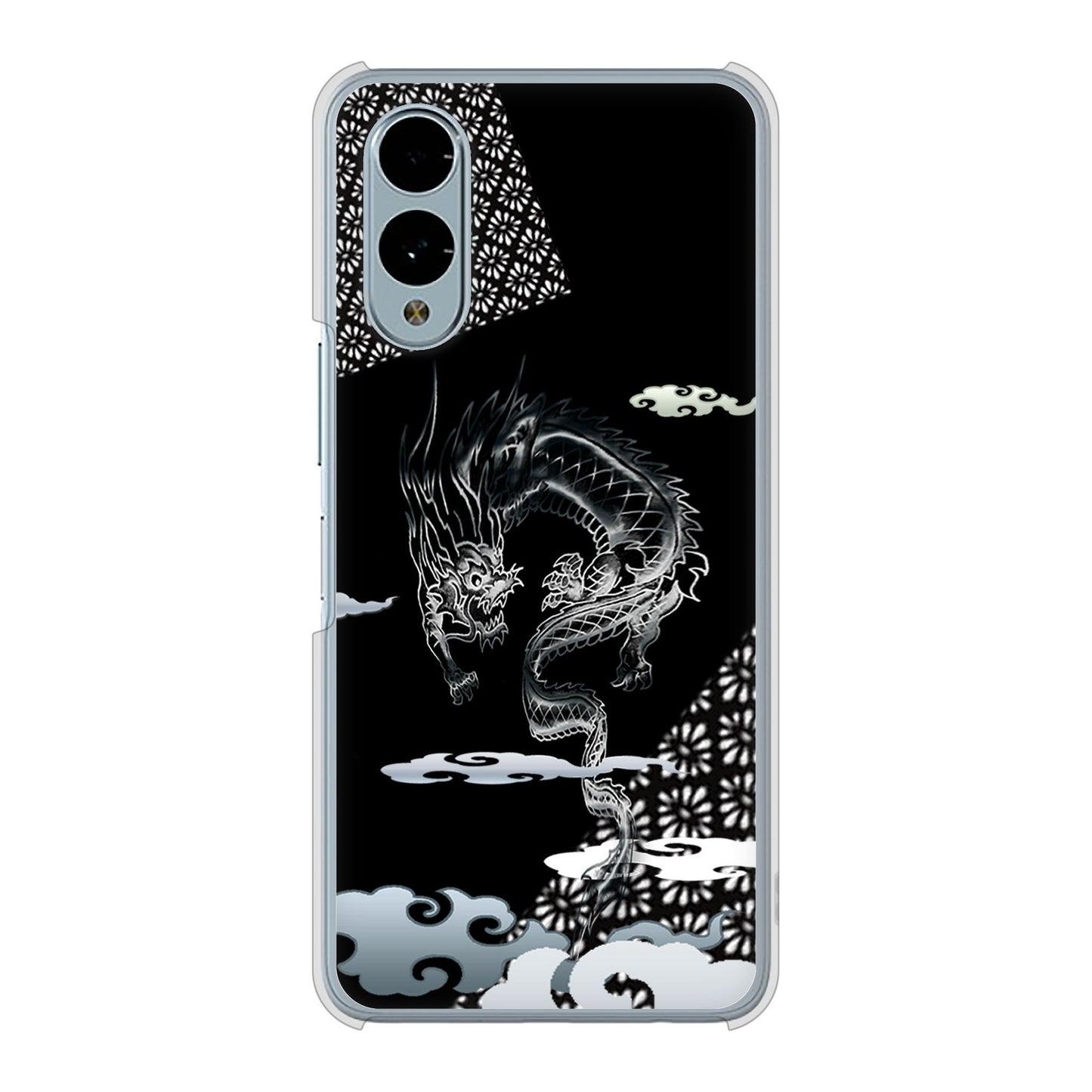 arrows We2 F-52E docomo 雲竜 ハードケース 背面印刷