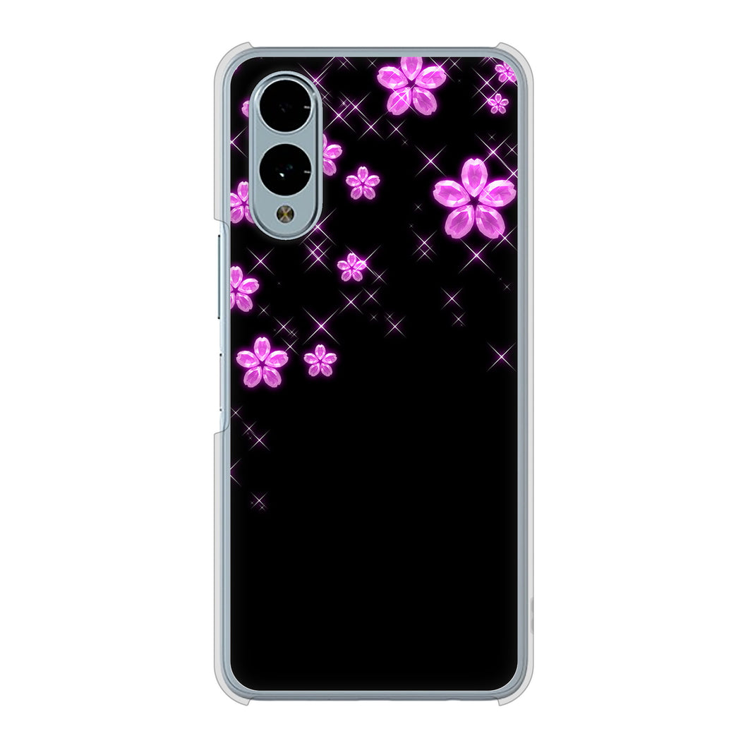 arrows We2 FCG02 au 019 桜クリスタル ハードケース 背面印刷