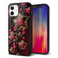 iPhone 12 強化ガラス＆TPUスマホケース ガラプリ【434 星の壁】