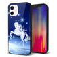 iPhone 12 強化ガラス＆TPUスマホケース ガラプリ【436 ペガサス】