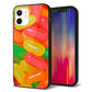 iPhone 12 強化ガラス＆TPUスマホケース ガラプリ【449 ジェリービーンズ】
