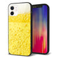 iPhone 12 強化ガラス＆TPUスマホケース ガラプリ【450 生ビール】
