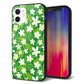 iPhone 12 強化ガラス＆TPUスマホケース ガラプリ【760 ジャスミンの花畑】