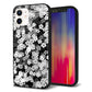 iPhone 12 強化ガラス＆TPUスマホケース ガラプリ【1332 夜桜】