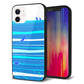 iPhone 12 強化ガラス＆TPUスマホケース ガラプリ【YB920 ペンギン01】