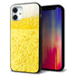 iPhone 12 mini 強化ガラス＆TPUスマホケース ガラプリ【450 生ビール】