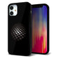 iPhone 12 mini 強化ガラス＆TPUスマホケース ガラプリ【607 サイエンスコア】