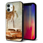 iPhone 12 mini 強化ガラス＆TPUスマホケース ガラプリ【620 憧れの時-CAR】