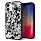 iPhone 12 mini 強化ガラス＆TPUスマホケース ガラプリ【1332 夜桜】