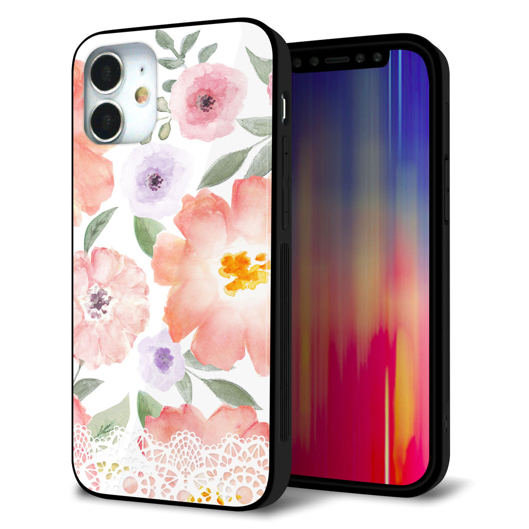 iPhone 12 mini 強化ガラス＆TPUスマホケース ガラプリ【SC944 ドゥ・パフューム２】