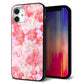iPhone 12 mini 強化ガラス＆TPUスマホケース ガラプリ【VA817 はんなり色の華】