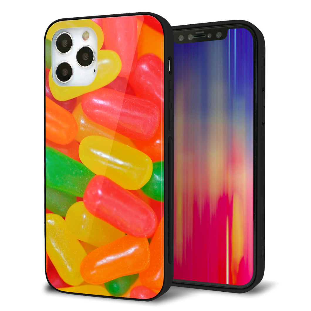 iPhone 12 Pro 強化ガラス＆TPUスマホケース ガラプリ【449 ジェリービーンズ】