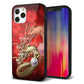 iPhone 12 Pro 強化ガラス＆TPUスマホケース ガラプリ【1004 桜と龍】