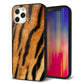 iPhone 12 Pro 強化ガラス＆TPUスマホケース ガラプリ【EK847 虎柄】