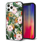iPhone 12 Pro 強化ガラス＆TPUスマホケース ガラプリ【SC895 ボタニカル フォレスト】