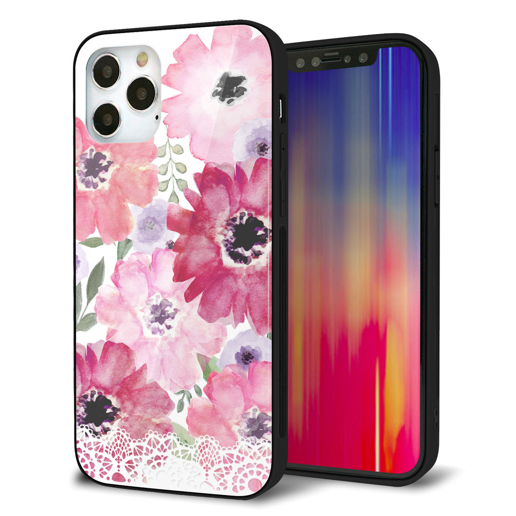 iPhone 12 Pro 強化ガラス＆TPUスマホケース ガラプリ【SC943 ドゥ・パフューム１】