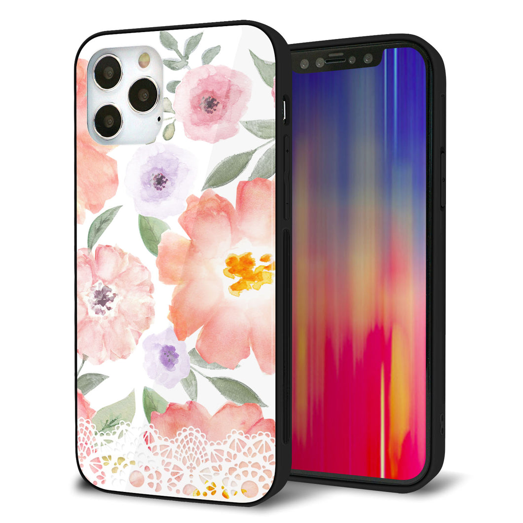 iPhone 12 Pro 強化ガラス＆TPUスマホケース ガラプリ【SC944 ドゥ・パフューム２】