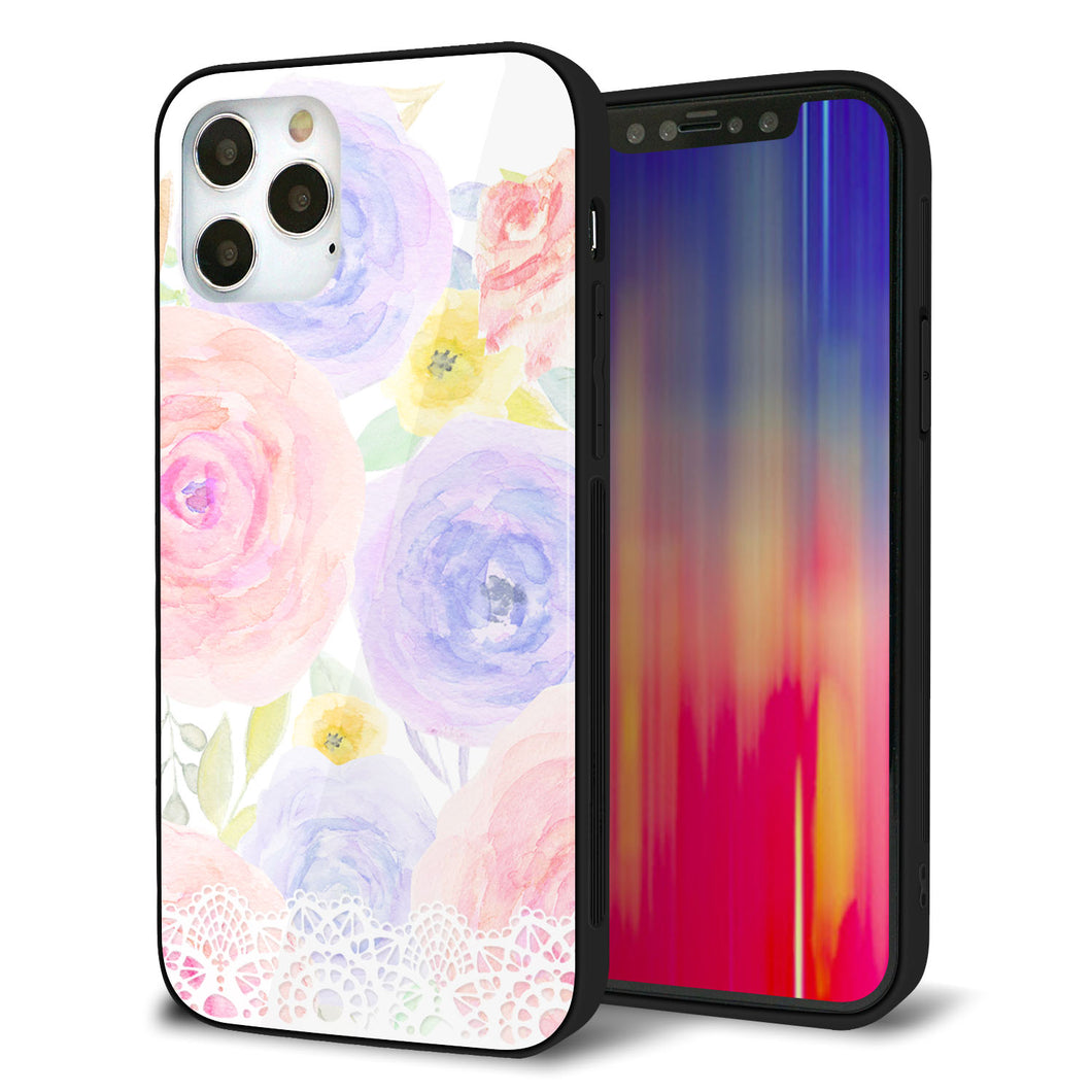 iPhone 12 Pro 強化ガラス＆TPUスマホケース ガラプリ【SC947 ドゥ・パフューム５】