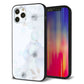 iPhone 12 Pro 強化ガラス＆TPUスマホケース ガラプリ【SC951 ドゥ・フルール（エンジェルブルー）】