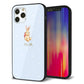 iPhone 12 Pro 強化ガラス＆TPUスマホケース ガラプリ【SC980 Baby Rabbit ブルー ガラプリ】