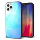 iPhone 12 Pro 強化ガラス＆TPUスマホケース ガラプリ【YJ291 デザイン 光】