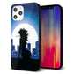 iPhone 12 Pro Max 強化ガラス＆TPUスマホケース ガラプリ【482 夜の窓辺】