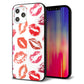 iPhone 12 Pro Max 強化ガラス＆TPUスマホケース ガラプリ【734 キスkissキス】
