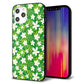 iPhone 12 Pro Max 強化ガラス＆TPUスマホケース ガラプリ【760 ジャスミンの花畑】