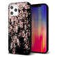 iPhone 12 Pro Max 強化ガラス＆TPUスマホケース ガラプリ【1244 しだれ桜】