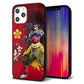 iPhone 12 Pro Max 強化ガラス＆TPUスマホケース ガラプリ【AB806 前田慶次 イラストと家紋】