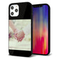 iPhone 12 Pro Max 強化ガラス＆TPUスマホケース ガラプリ【KM875 カップル】