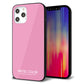 iPhone 12 Pro Max 強化ガラス＆TPUスマホケース ガラプリ【KM899 パステルカラー(パステルピンク)】