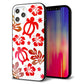 iPhone 12 Pro Max 強化ガラス＆TPUスマホケース ガラプリ【SC881 ハワイアンアロハホヌ（レッド）】
