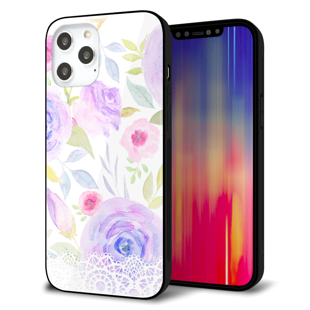 iPhone 12 Pro Max 強化ガラス＆TPUスマホケース ガラプリ【SC946 ドゥ・パフューム４】