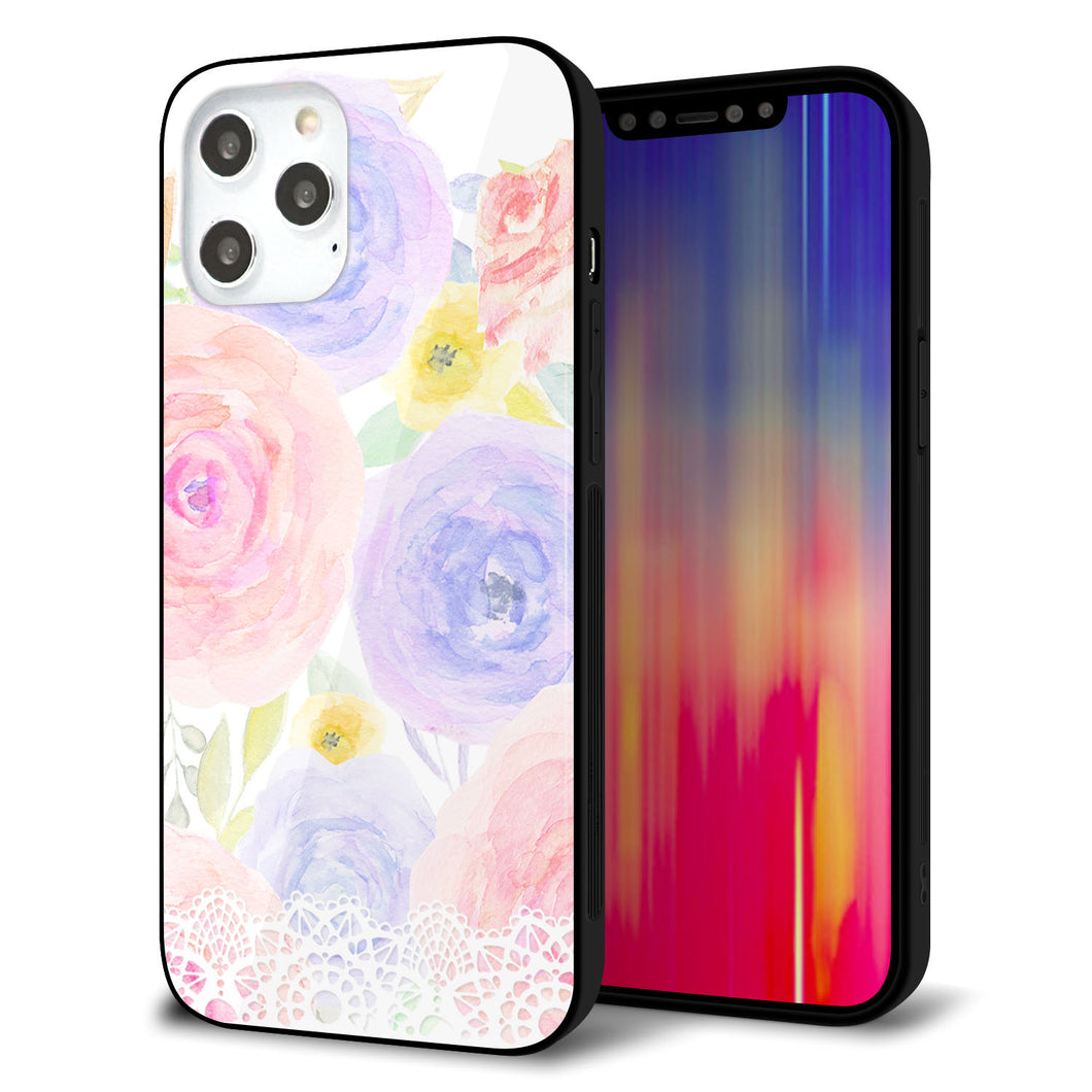 iPhone 12 Pro Max 強化ガラス＆TPUスマホケース ガラプリ【SC947 ドゥ・パフューム５】