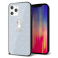 iPhone 12 Pro Max 強化ガラス＆TPUスマホケース ガラプリ【SC967 Lady Rabbit ブルーグレイ ガラプリhp】