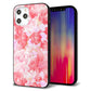 iPhone 12 Pro Max 強化ガラス＆TPUスマホケース ガラプリ【VA817 はんなり色の華】