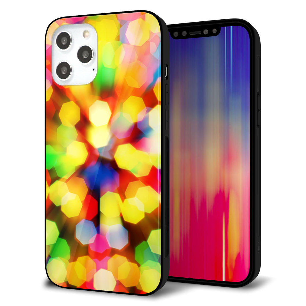 iPhone 12 Pro Max 強化ガラス＆TPUスマホケース ガラプリ【VA874 未来へのワープ】