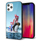 iPhone 12 Pro Max 強化ガラス＆TPUスマホケース ガラプリ【XA805 人気者は辛い…】