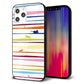 iPhone 12 Pro Max 強化ガラス＆TPUスマホケース ガラプリ【YA893 ストライプネコ02 L】