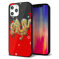 iPhone 12 Pro Max 強化ガラス＆TPUスマホケース ガラプリ【YC901 和竜02】