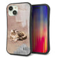 iPhone 15 スマホケース 「SEA Grip」 グリップケース Sライン 【HA173 メインクーン+くすみカラー】 UV印刷